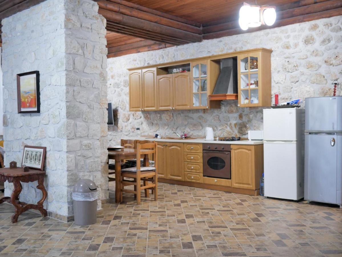 Seaside Duplex Stone Villa Qeparo Eksteriør billede